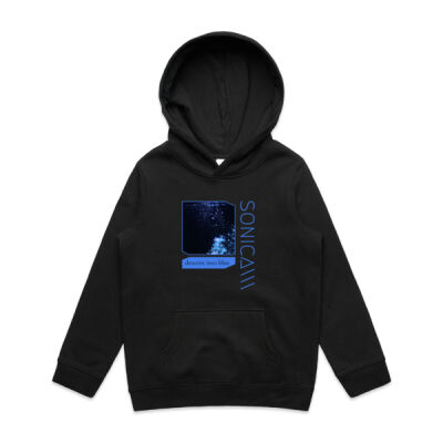 Sonica DESCENT Hoodie - Kids/youth Black Thumbnail